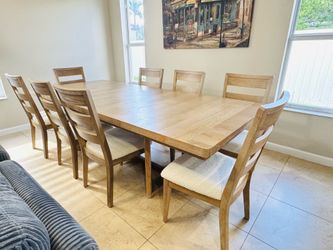 Dining Table Set Sits 8