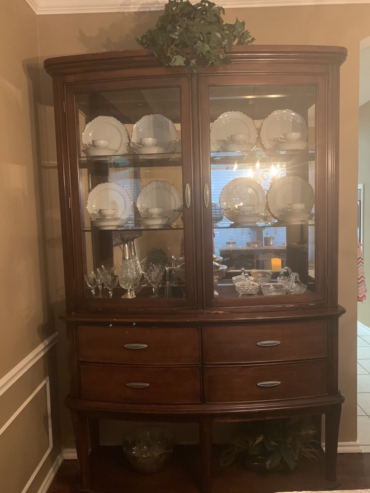 Antique China hutch