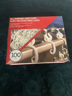 Gemmy All-Purpose Light Clips 100 Count