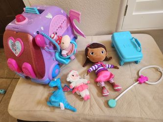 Toy car doc Mcsgtufffins ambulance