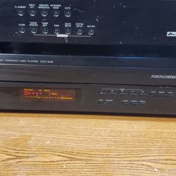 Yamaha CDC-645 5+1 Disc Multi Disc Player Compact Disc Changer Watch Video Demo