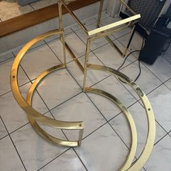 3 End Tables With Glass Top