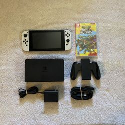 NINTENDO SWITCH OLED with Game