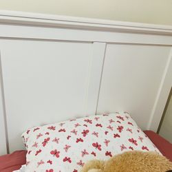 Kids Twin Headboard, Base, And Box spring 