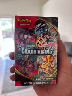 Chaos rising pokemon booster bundle $40 factory sealed