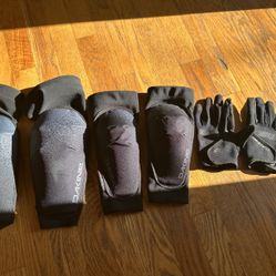 Knee Pads, Elbow, Gloves MTB