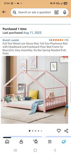Cuoote (amazon) Full size house bed.