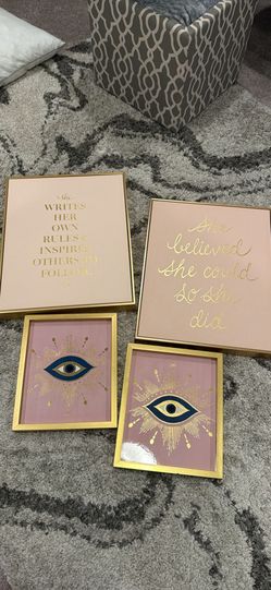 Girl Room Wall Art Decor