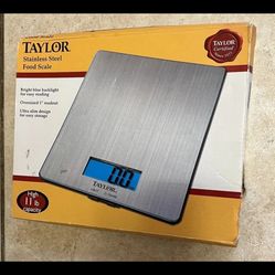 Taylor 11 Pounds Max Illuminated Display Kitchen Scale