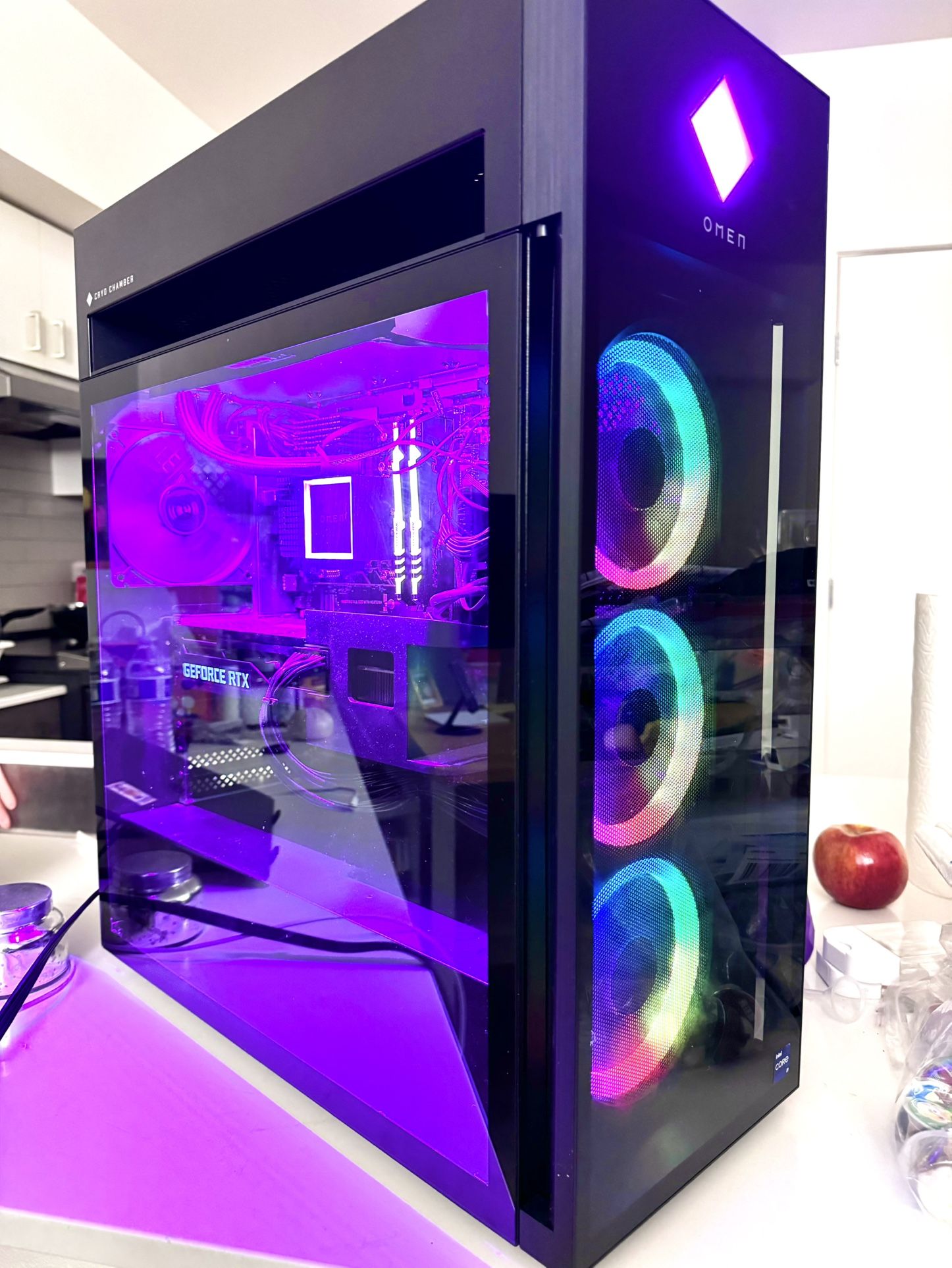 Liquid Cooling Gaming pc desktop computer i9 12900k 32gb ram rtx 3080 512gb ssd + 1tb hdd