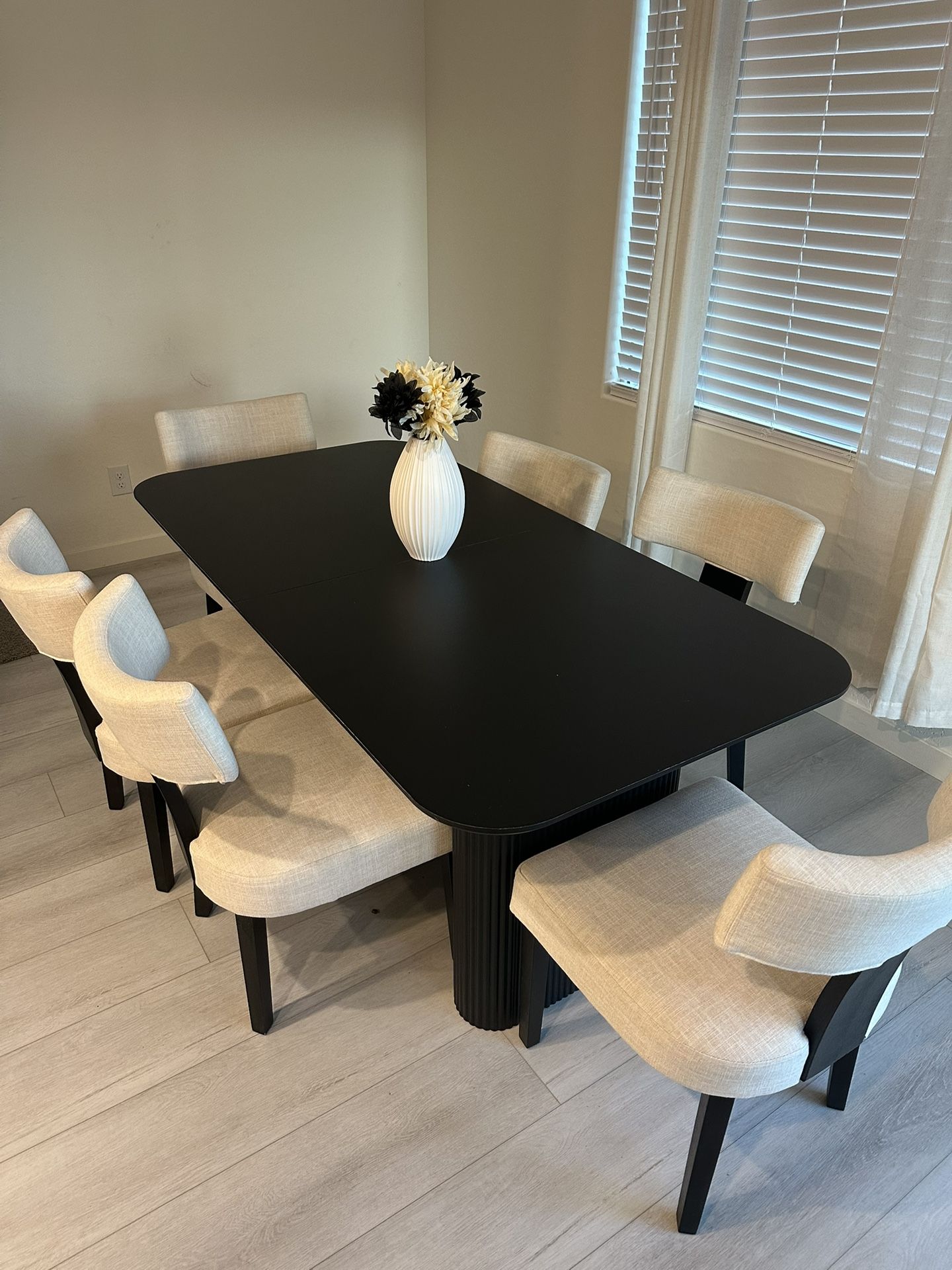 Black Dining Table