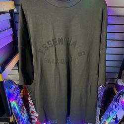 Fear Of God Essentials Tee Grey
