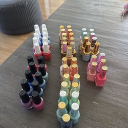 Professional Nail Polish Lot – OPI & DND (Gel + Regular)