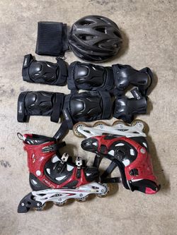 Lightly Used Proline 900 Rollerblades, Size 9, in Stellar Condition!