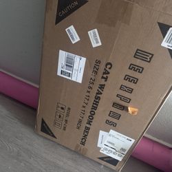 Meexpaws Cat Litter Box Enclosed Furniture 