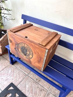 Vintage Wooden Box Crate