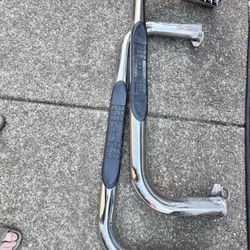 Aries Standard Cab Length Chrome Nerf Bars 