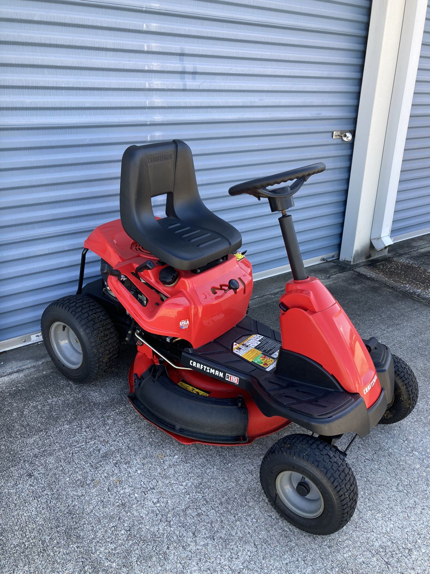 Like New Craftsman R110 Mulching Tractor 30 Inch Riding Lawn Mower