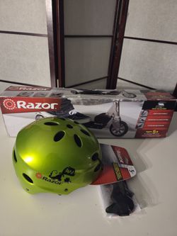 Razor Scooter Up To 110lbs And Helmet $35
