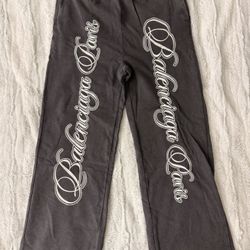 Balenciaga Cursive Sweatpants