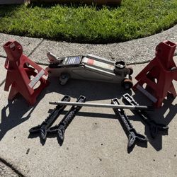 Hydraulic Jack & Jack Stands  