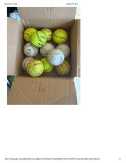 12 Softballs