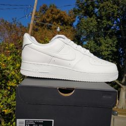 New Nike Air Force 1 Flyease Men Size 13 White