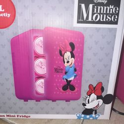 Minnie Mouse Mini Fridge 