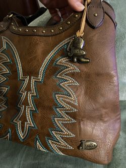 Justin boots Tote Purse👜 New