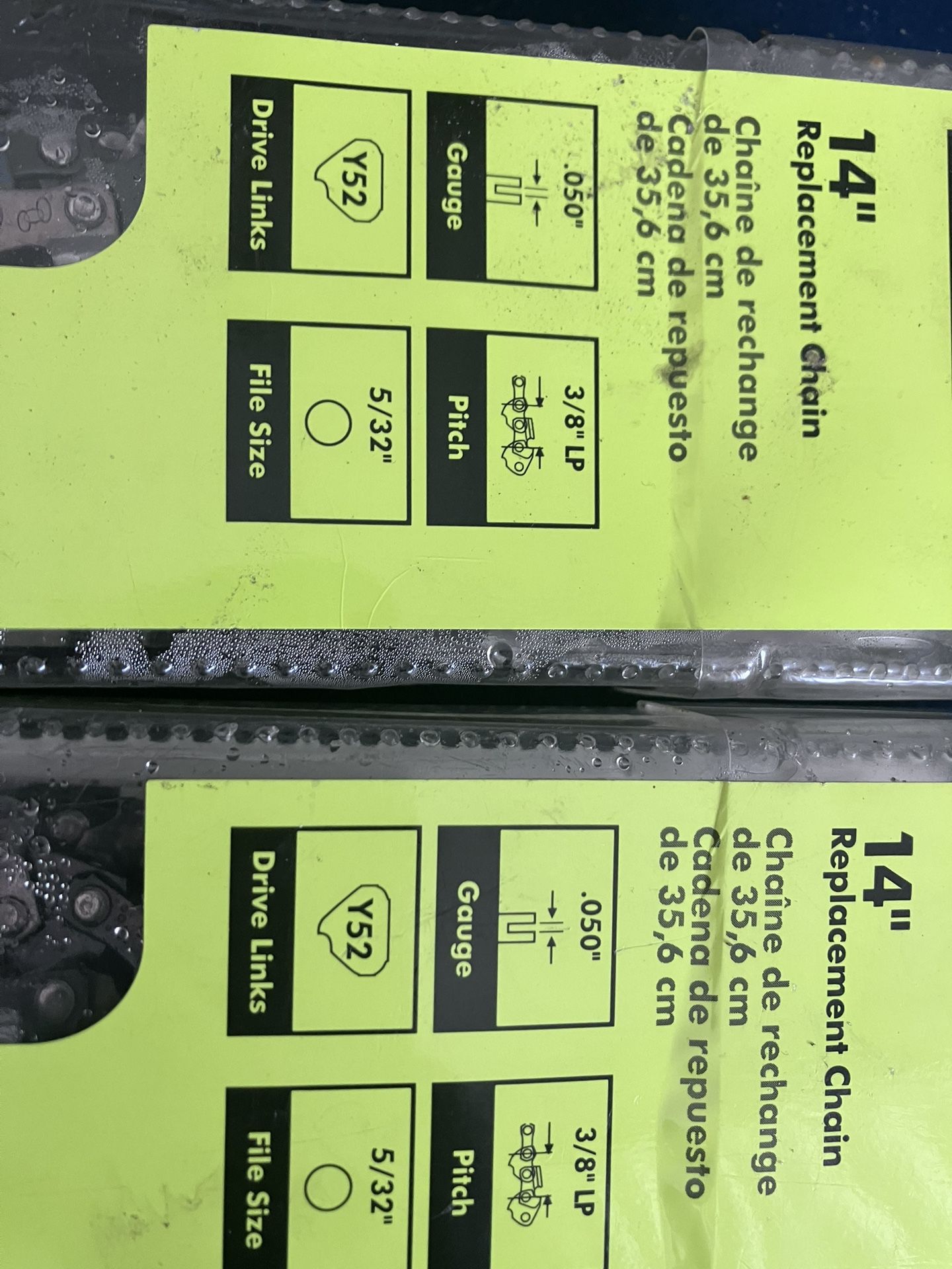 2 Brand New 14 replacement chain