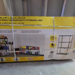 Shelving Unit in the box