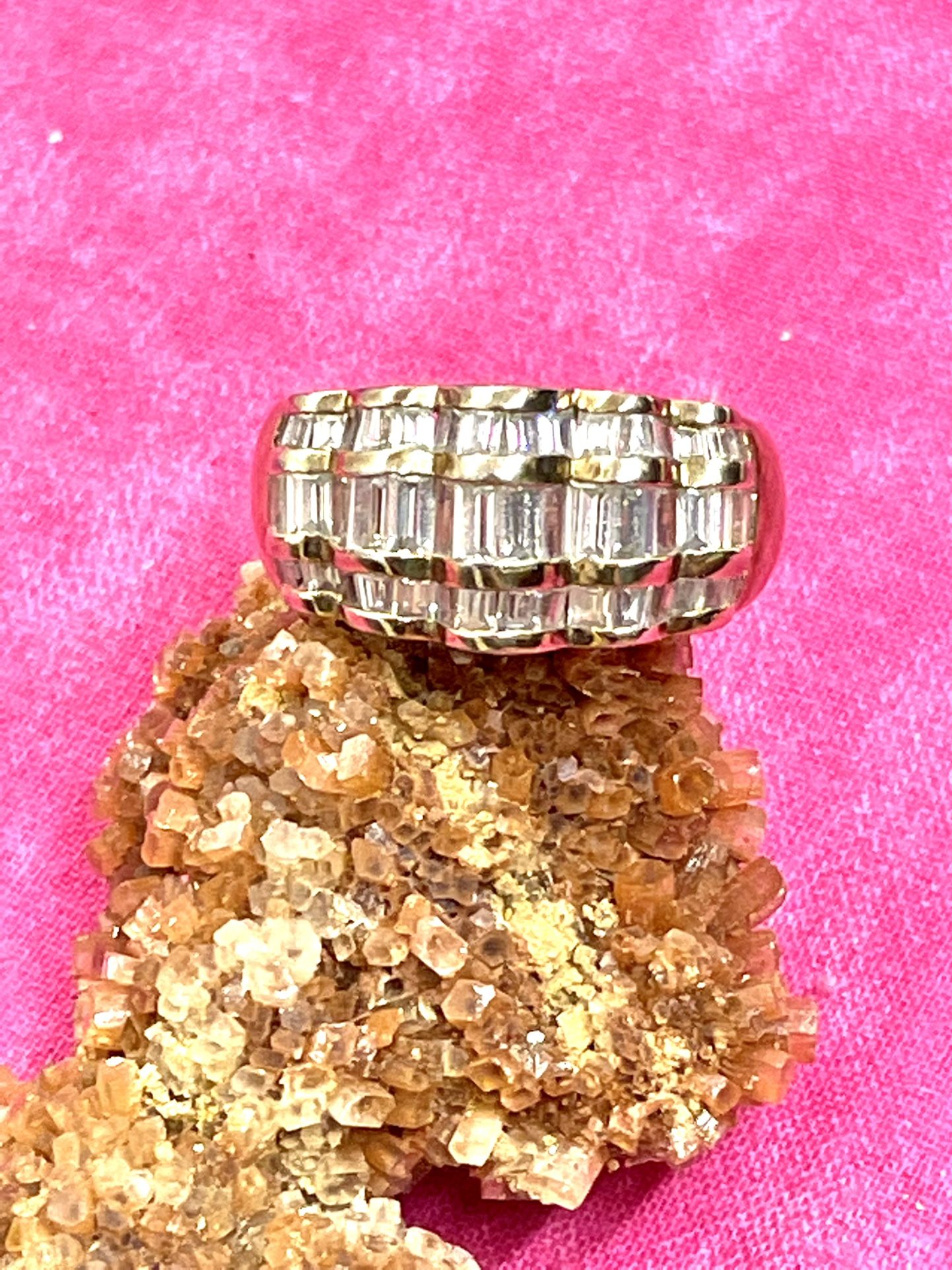 Sterling Vermeil CZ Ring