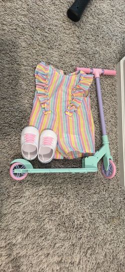 Our Generation Scooter and Outfit