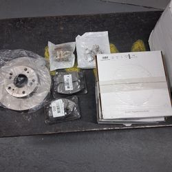 Brake Drums Set And Brake Pads And Coils For Acura Rsx