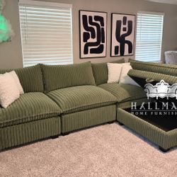 New Corduroy Cloud Sectional Couches