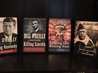 Three hard cover Bill O’Rilley “killing” Books Plus Paper Back Killing Payton Back 