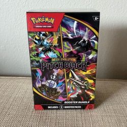 Pokémon TCG Mega Evolution Pitch Black Booster Bundle