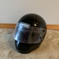 Simpson motorcycle helmet