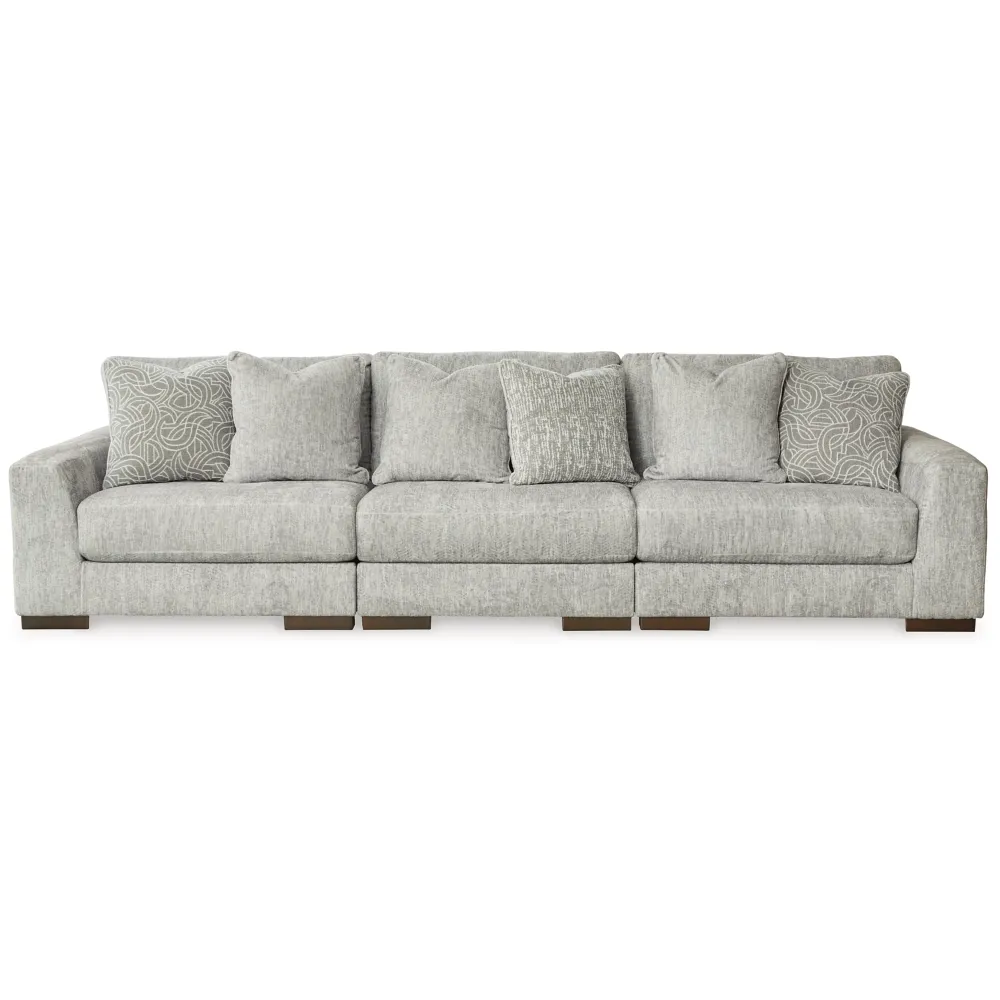 Regent Park 3-Piece Sofa Wide-Scale Liquidation
