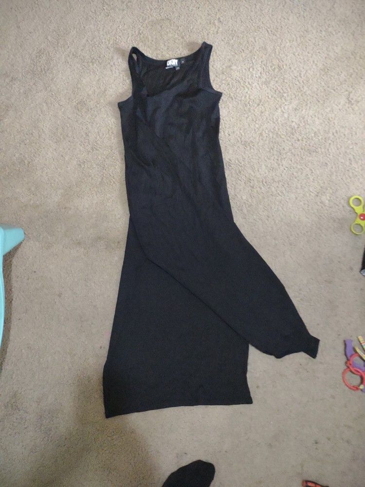Dkny Double Slit Dress Size Medium
