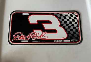 NASCAR Dale Earnhardt License Plate