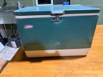 Antique Coleman Ice Chest