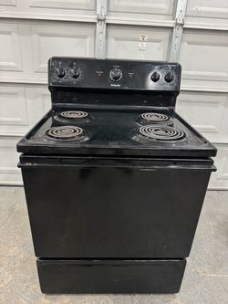 Hotpoint Electric stove in great working condition. No issues works good.