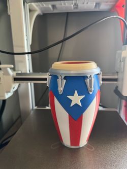 3D PR Conga Can a holder
