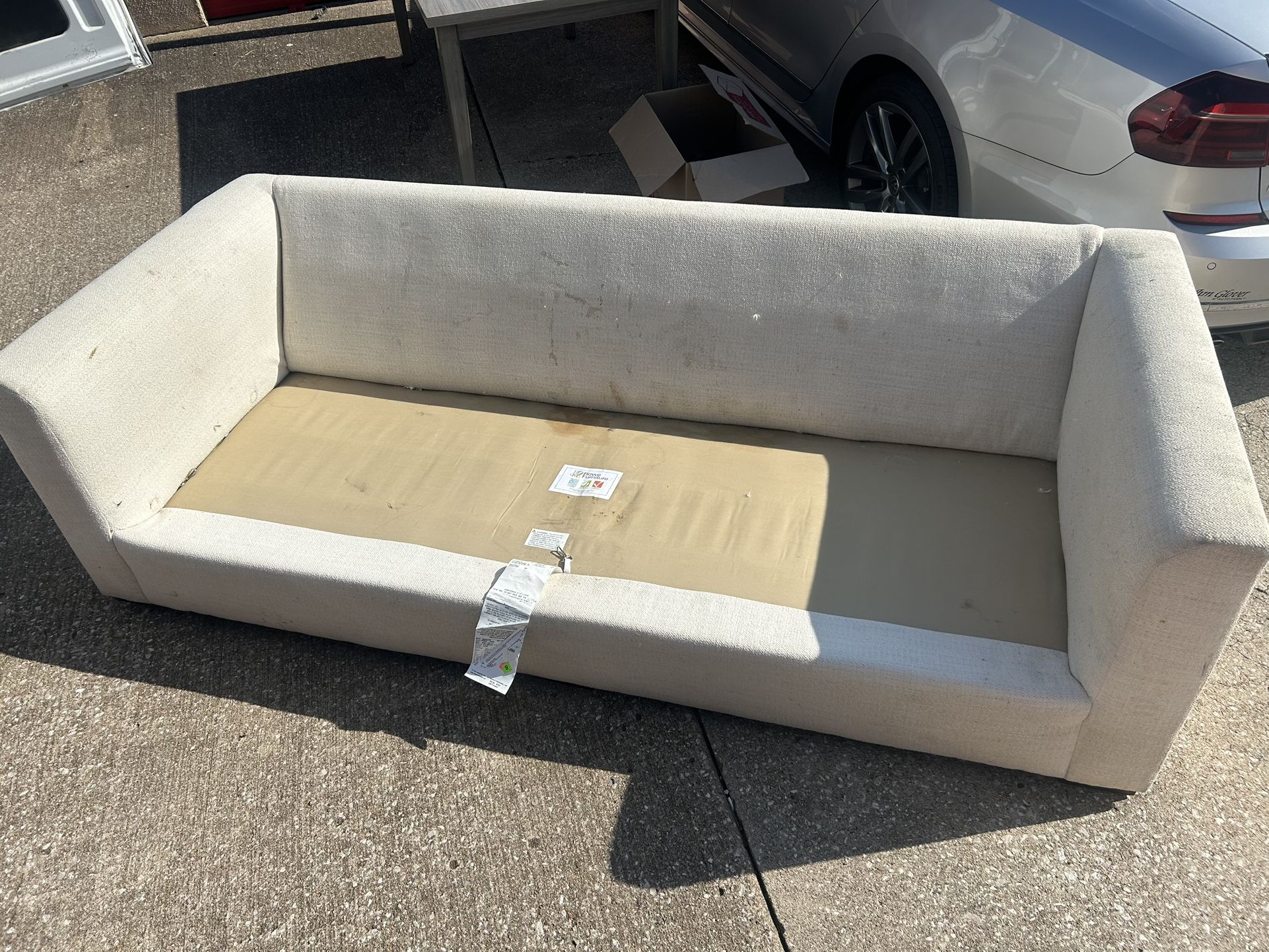 Used Couch Needs Reupholstered