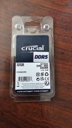 DDR5 32GB laptop RAM