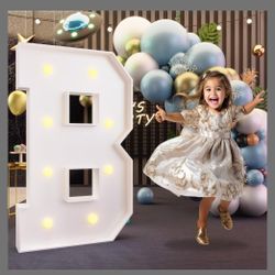 Giants Letter B Light Up Marquee $15