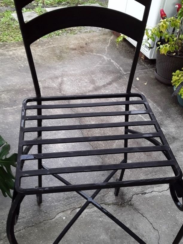 Rod Iron Chairs