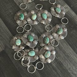 Sterling Bell Bukle Over 400 Grams 