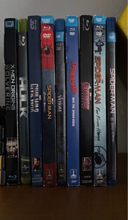 Marvel Blu-ray Movie Collection – 9 Films